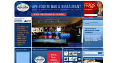 Desktop Screenshot of aphroditebar.com